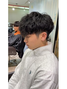 アソビ 無造作マッシュ