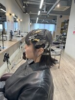 コワファーストナガサキシャンプーボーイ(COIFF1RST NAGASAKI SHAMPOO BOY)&nbsp;ウェーブアレンジ