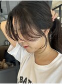 韓国ヘア