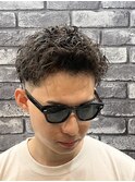 メンズショートパーマ/メンズカット/パーマ