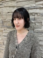 シークネクスト 八王子(SeeK NEXT)&nbsp;ボブパーマ/黒髪パーマ/ニュアンスパーマ/ボブ/黒髪ボブ