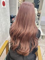リミットバイアフィナー 大宮店(limit by Afinar)&nbsp;レイヤーカット/ピンクベージュ/ブリーチダブルカラー