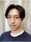 爽やかセンターパート