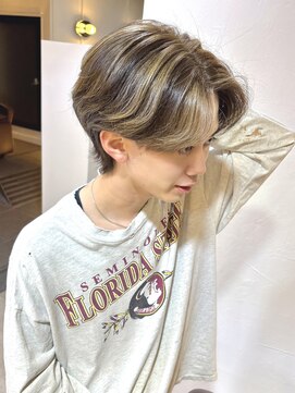 セプト(sept.) メンズハイライトカラー【セプト名古屋市天白美容室】