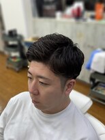 ヒーロー(HERO)&nbsp;【バーバーの技！癖毛風アイロンパーマ】30代/40代