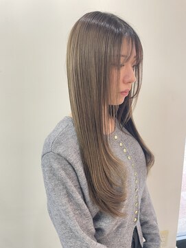 ノーム バイ アウラ(norm. by aura) ブリーチなしダブルカラーミルクティーベージュ