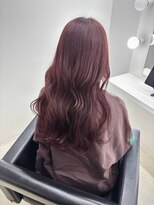 ジーナ 札幌(Zina)&nbsp;髪質改善＊ピンクバイオレット＊ふんわりウェーブ＊美髪