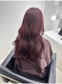 髪質改善*ピンクバイオレット*ふんわりウェーブ*美髪