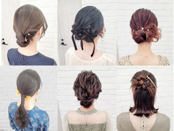 セット バイ エムビューティー(Set by M.beauty)の写真/人気アイドルや芸能人を多数担当する実力派スタッフが在籍♪結婚式/二次会/卒業式/成人式［渋谷/表参道］