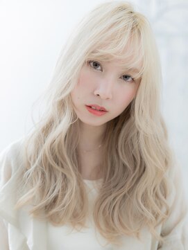 ヘアスタジオ ガロウ(hair stuido garou) くびれヘア/アプリコットオレンジ/ハイライトカラー/盛岡98