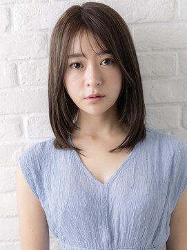 フィーユ 郡山安積店(FEYU) ミディアムヘア/暗めカラー/グランマッシュ/郡山135