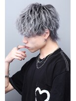 リップス 吉祥寺店 (LIPPS)&nbsp;ホワイトシルバーアッシュバレイヤージュマッシュ