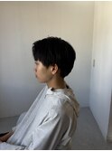 簡単スタイリングのメンズヘア