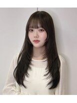 クム(kumu) 韓国へア/レイヤー/顔周り/ボブ/透明感カラー