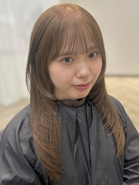 シェノン フェム 名古屋 名駅店(CHAINON×FeM#) 透明感/大人girly/顔周り/名古屋/名駅/髪質改善/レイヤーカット