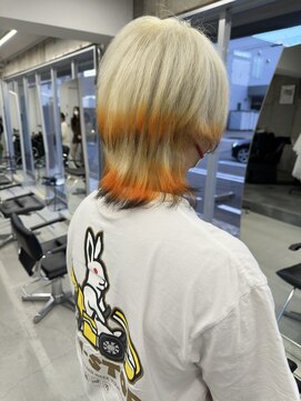 グリ(GRIS) キツネカラー/ブリーチ/デザインカラー