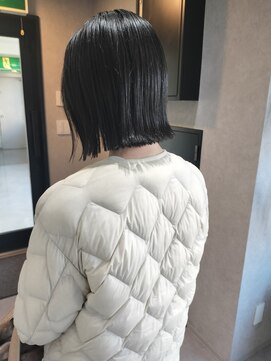 ブルー(Blue) ～Blue 　髪質改善トリートメント×切りっぱなしボブ～