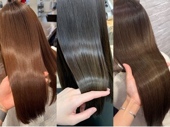 アビー(ABBEY)の写真/髪質も悩みも違うから、選べるABBEYの本格ケア。業界最新の髪質改善トリートメントがすごい◎