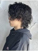 MEN’S HAIR/サーフカール/刈り上げセンターパート/群馬高崎