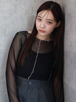 ルー(Luu)&nbsp;大人ガーリー/似合わせカット/イメチェン/前髪/水素カラー