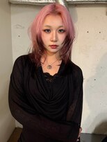 ノラ シンディ(NORA CYNDY) 裾カラー エンドカラー デザインカラー ハッシュカット