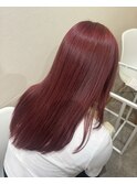 【misato】ブリーチで作るチェリーピンク
