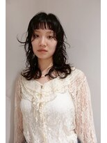ユルクメゾンシティ 名古屋(JURK MAISON CITY) 名古屋/ミルクティーブロンド/ダークブルー/デジタルパーマ