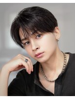 オーシャントーキョー 原宿(OCEAN TOKYO) メンズショートセンターパートコンマヘア