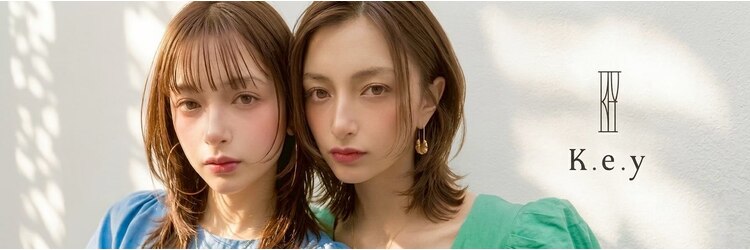 キイ ギンザ(k.e.y GINZA)のサロンヘッダー