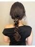 【早朝7:00~】朝の結婚式にも◎似合わせヘアセット ¥7,700