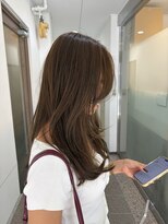 バド(bado)&nbsp;くすみベージュ×レイヤーカット