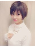小顔に可愛く！！必見！可愛いショートヘア☆