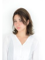 ラボヌール ヘアーウル 春日部西口店(La Bonheur hair heureux)&nbsp;外ハネカジュアルミディ