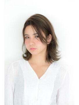 ラボヌール ヘアーウル 春日部西口店(La Bonheur hair heureux) 外ハネカジュアルミディ