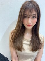 ビレア 尾張旭店(BELEA) 【BELEA尾張旭】シースルーバングでオシャレなストレートロング
