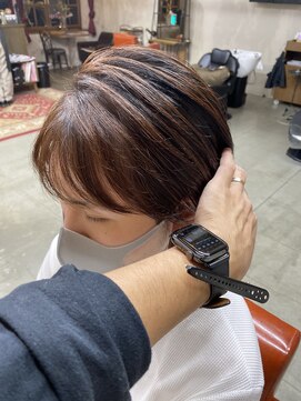 モニュメント(Monument) バレイヤージュ風シャドールーツ