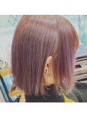 クリアバイオレットボブ