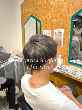 ダブルケーツー 倉敷店(wk-two) ☆メンズWカラー The silver☆