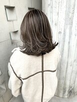 リバレッジ 広尾(Leverage)&nbsp;ハイライトグレージュ外ハネレイヤー【広尾/恵比寿】担当:大住