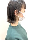 インナーカラー/イルミナカラー/ボブスタイル