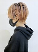 【松戸　ムラマツ】ショートボブ　ウルフ　ハイライト