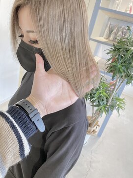 ロテ(LOTE.) ハイライト/髪質改善/ブリーチ/切りっぱなし/一宮/妙興寺