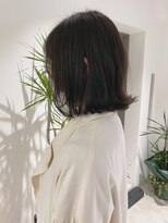 フレームプラス 御堂筋難波店(FRAME +)&nbsp;肩上切りっぱなしボブ♪