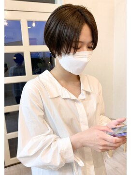 テオト(teoto.) この夏オススメ！前上がりなハンサムショート