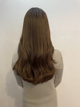 スケール(SCALE) ヨシンモリスタイルカット！オリーブベージュカラー