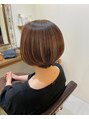 オースヘアー アクトモール店(O's HAIR)&nbsp;人気ショートボブ白髪ぼかしハイライト