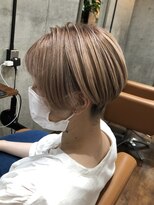 ロダット 横浜(LODAT by little)&nbsp;ショート×ミルクティーピンク【LODAT横浜】