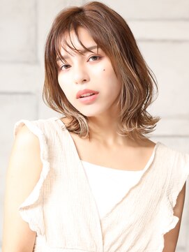 クラッチ 天王寺(CLUTCH) 大人可愛い２０代３０代４０代小顔 ショコラベージュJ5