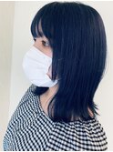 青髪