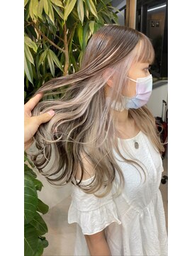 ヴェルデ(Verde) インナーカラー ホワイトベージュ